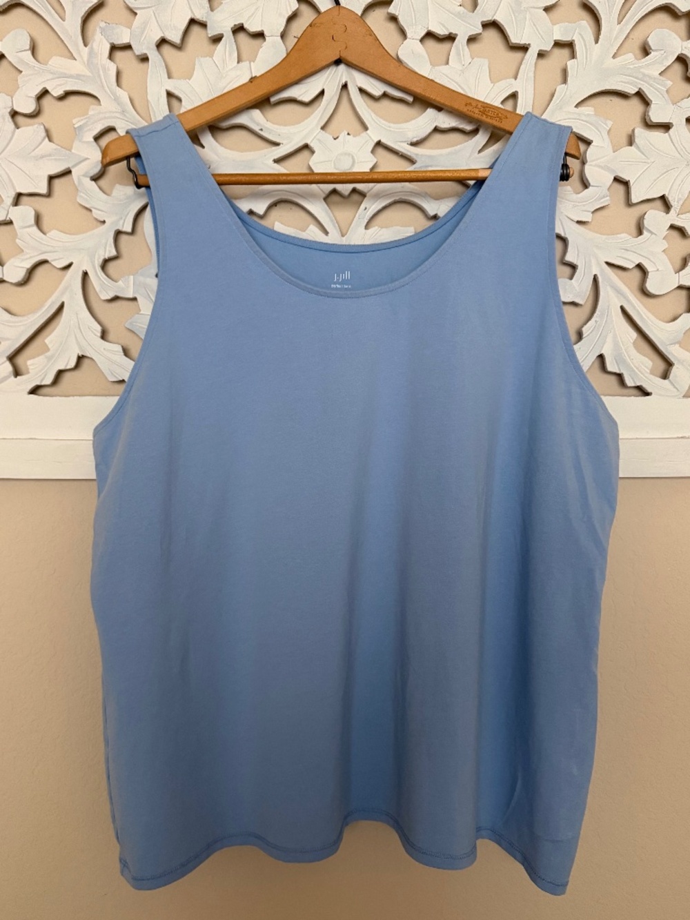 🪻J. Jill Perfect Tank NWOT Size 3X Blue